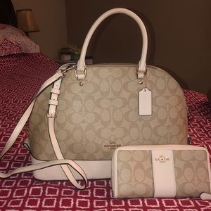 Authentic Coach Crossbody and wallet